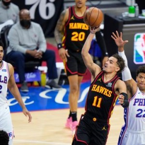 新球体育-季后赛见证特雷·杨成长 东决他仍是老鹰头号王牌